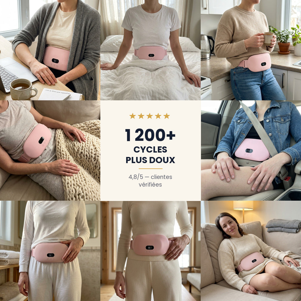 Ceinture chauffante et massante Nulyme